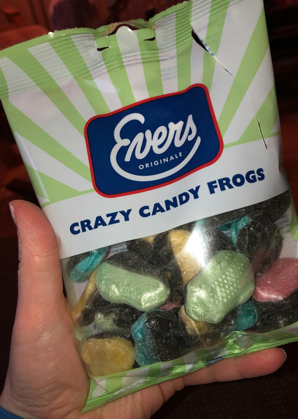 Crazy candy frogs, Evens