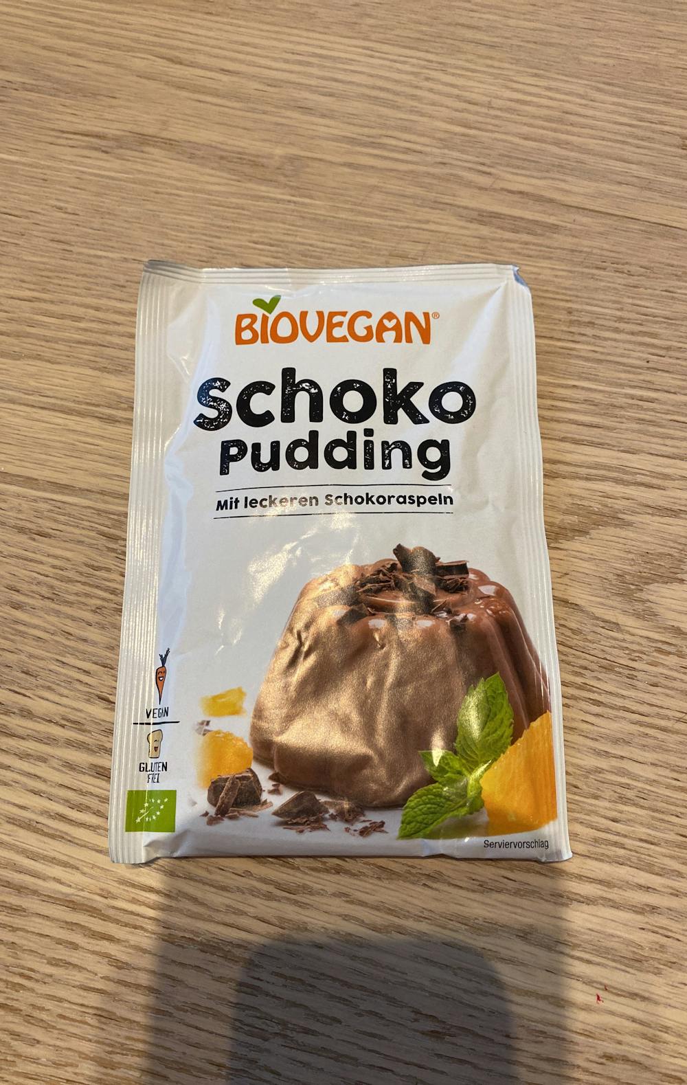 Schoko pudding, Biovegan