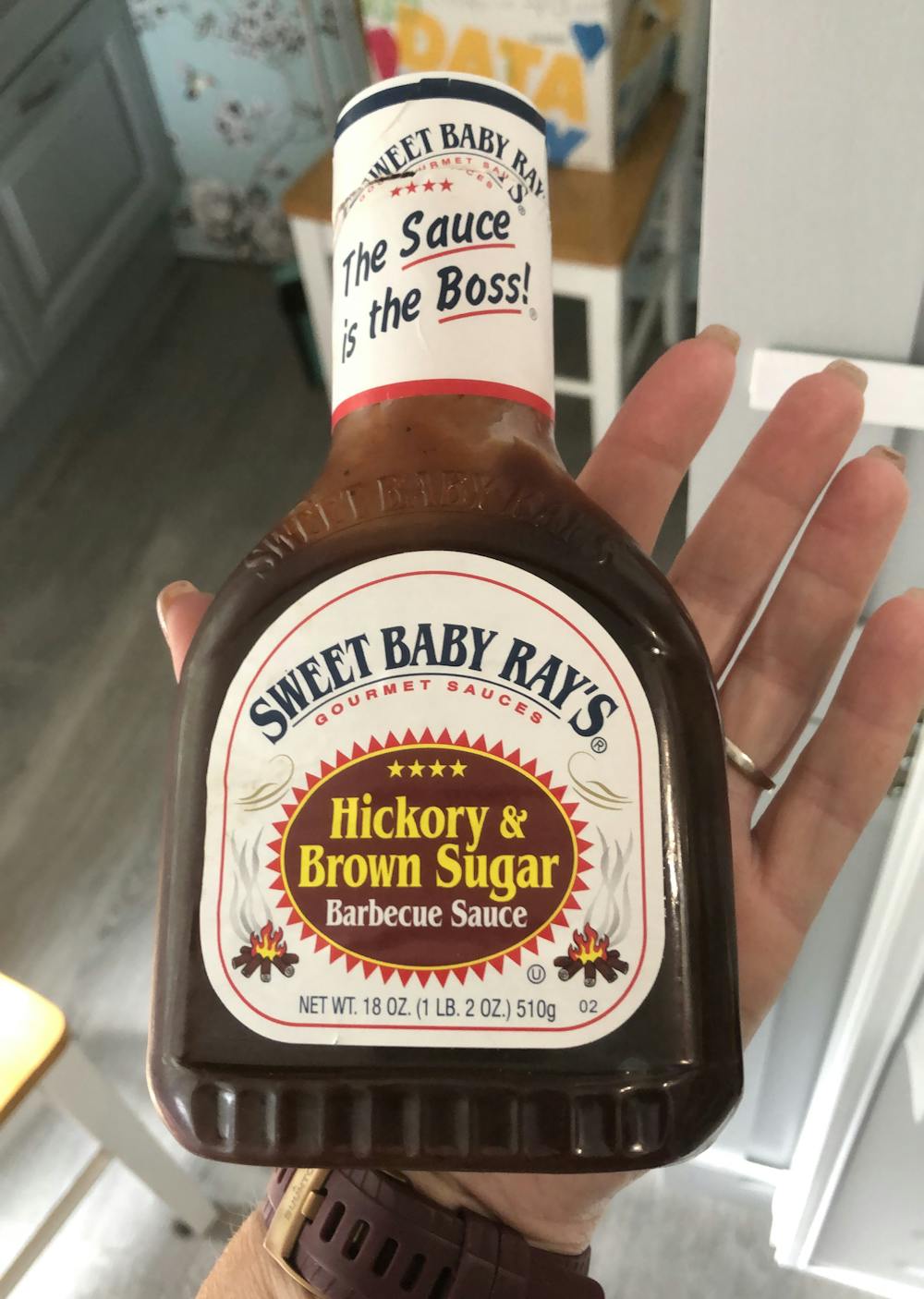 Hickory & brown sugar barbecue sauce, Sweet baby ray's