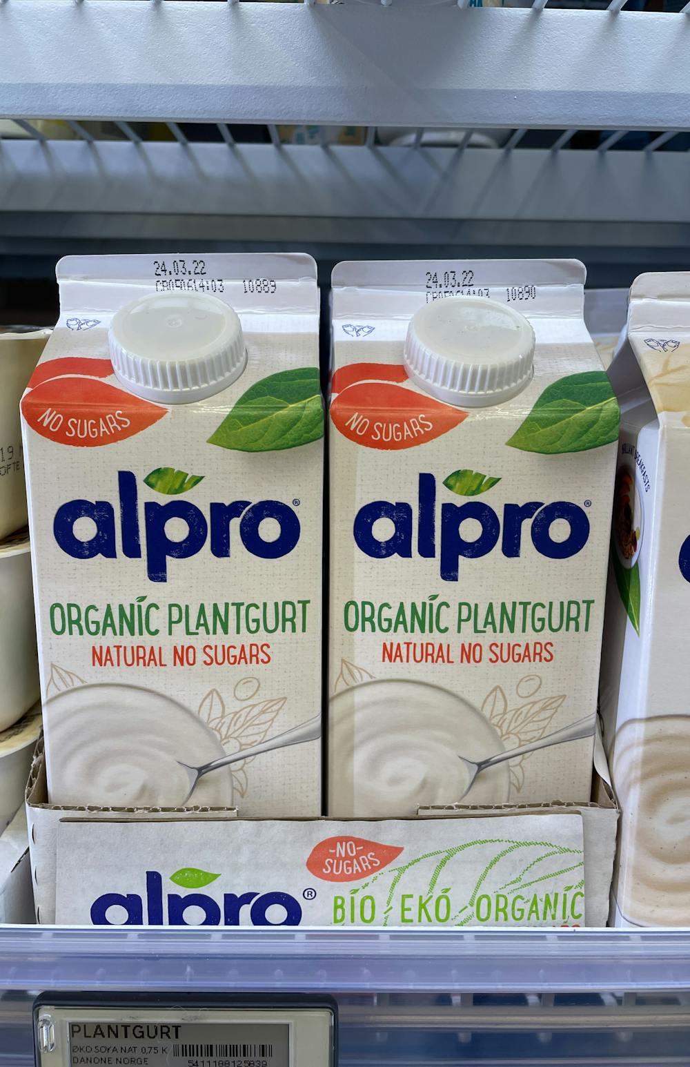 Organíc plantgurt, Alpro