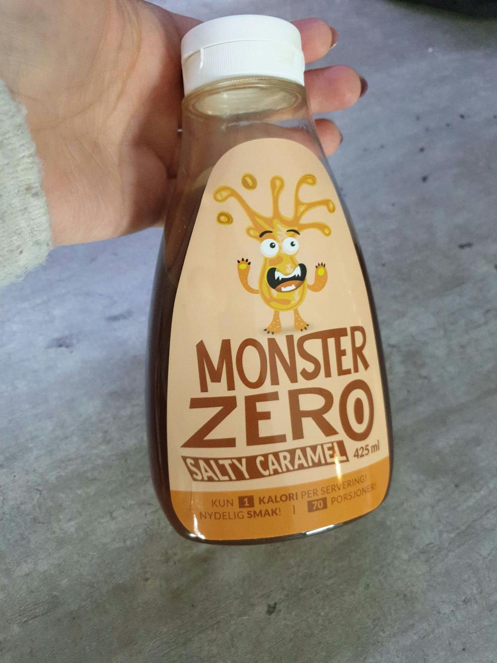 Monster zero salty caramel, Monster snacks