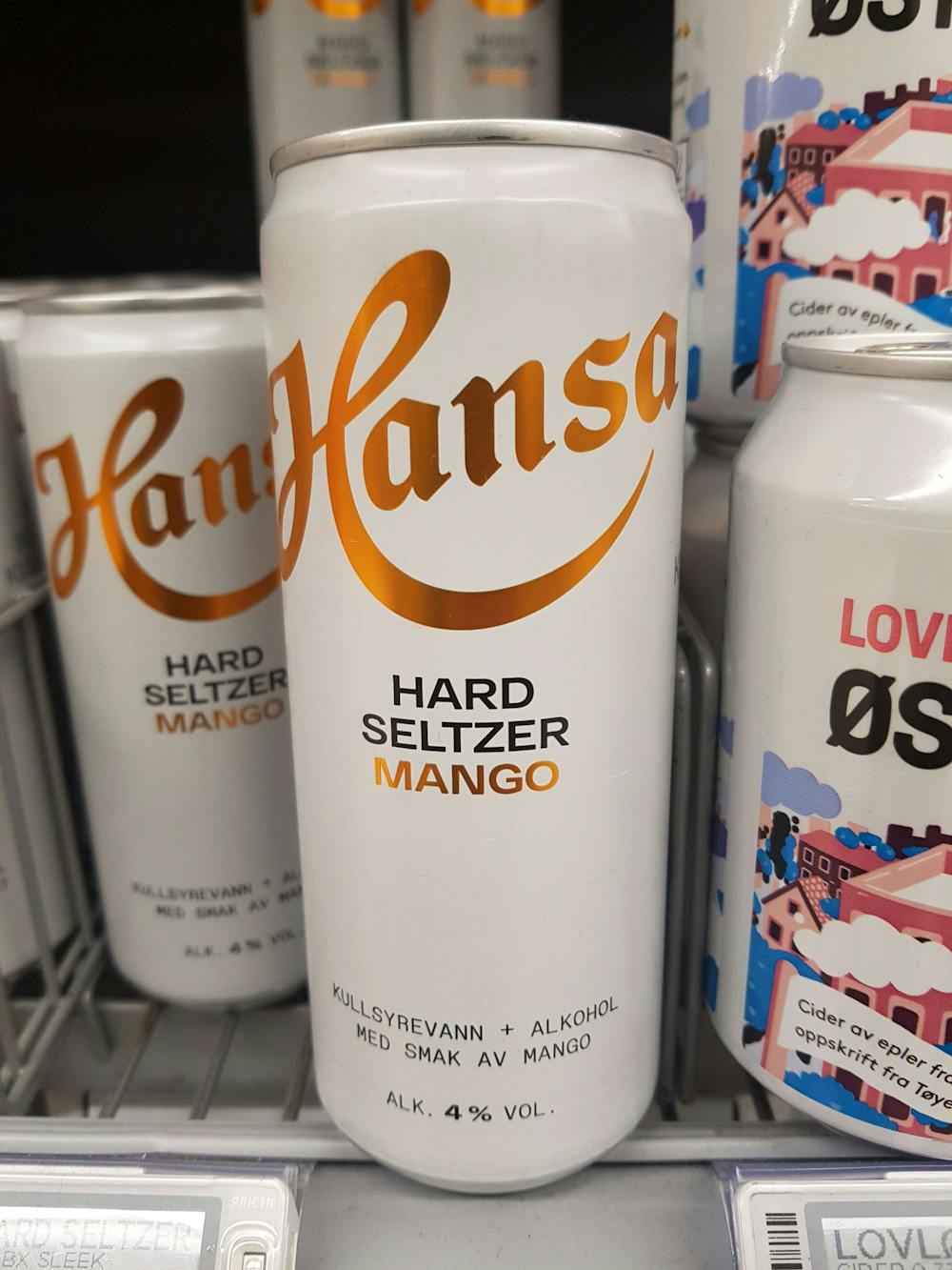 Hard setzer mango, Hansa