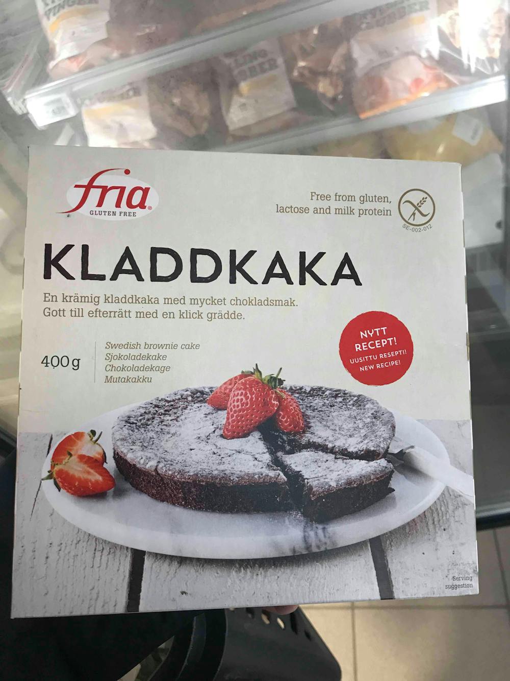 Kladdkaka, Fria | Noba